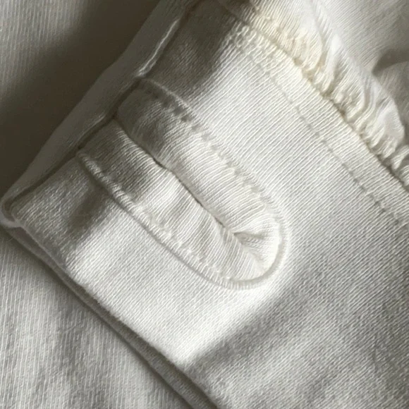 Carolina White Long Sleeve Logo Tee - Picture 4 of 11